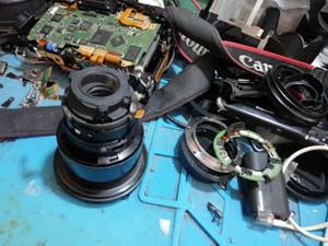 佳能24-70F4拆机维修图
